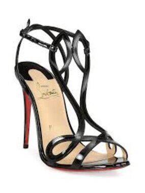 Christian Louboutin Double L sandal heels